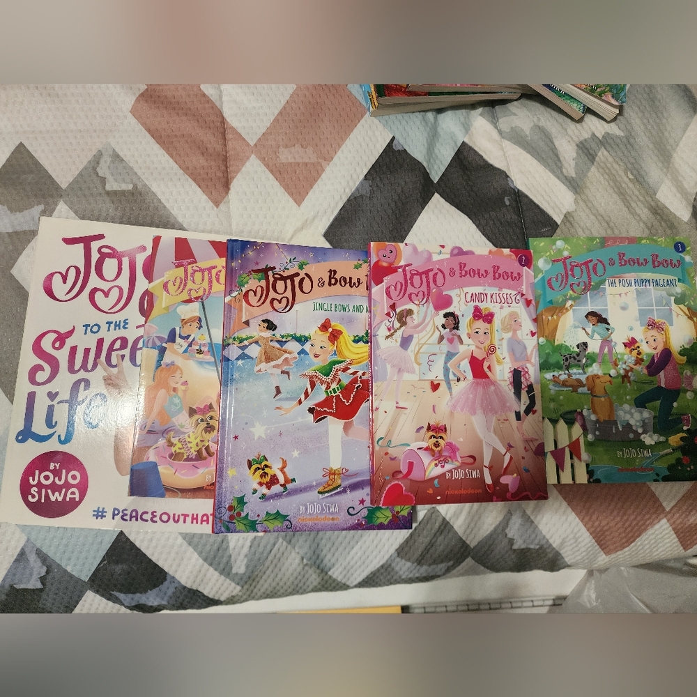 JoJo Siwa Kids Book Set - Colorful Collection
